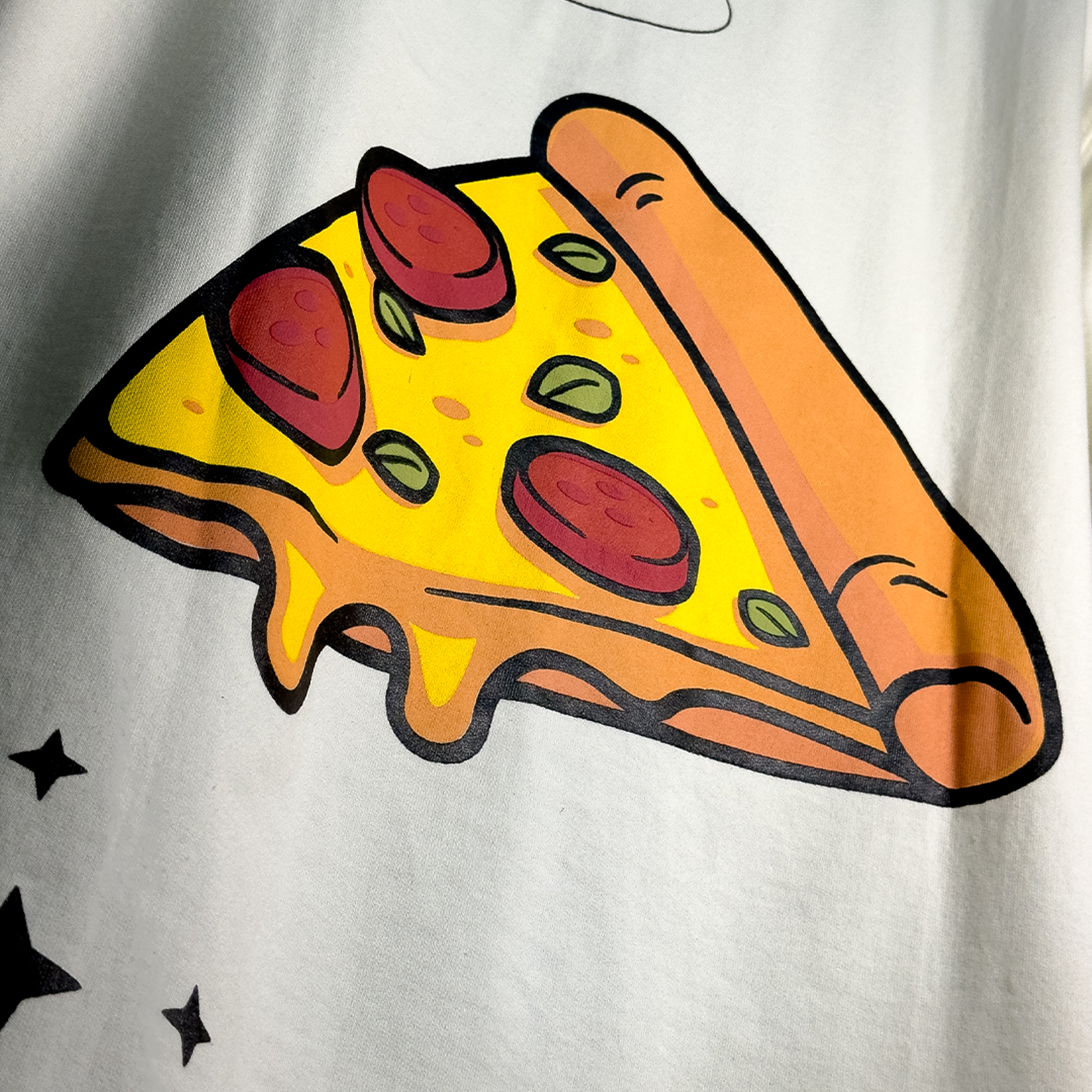 Ivory Pizza T-Shirt